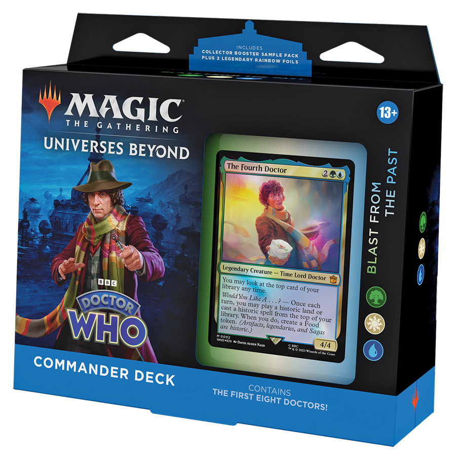 Doctor Who Blast from the Past Commander Deck