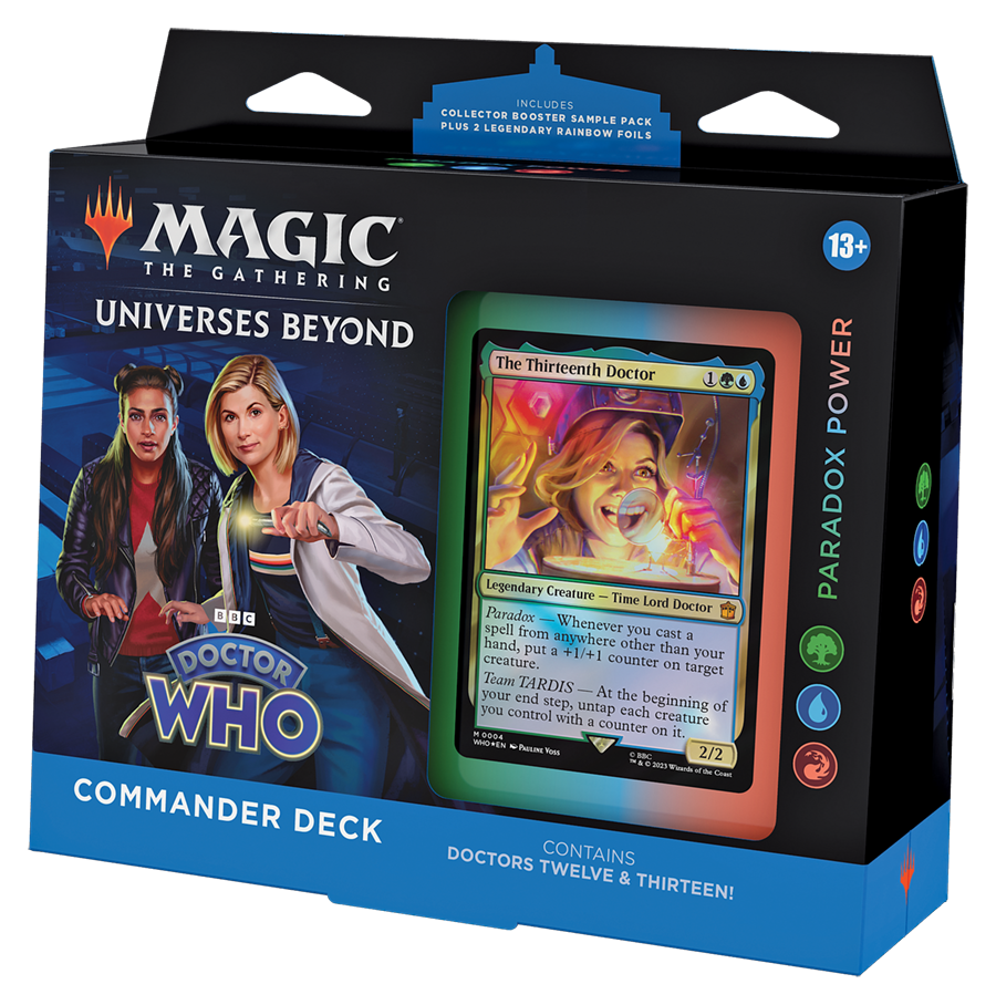 Doctor Who Paradox Power Commander Deck