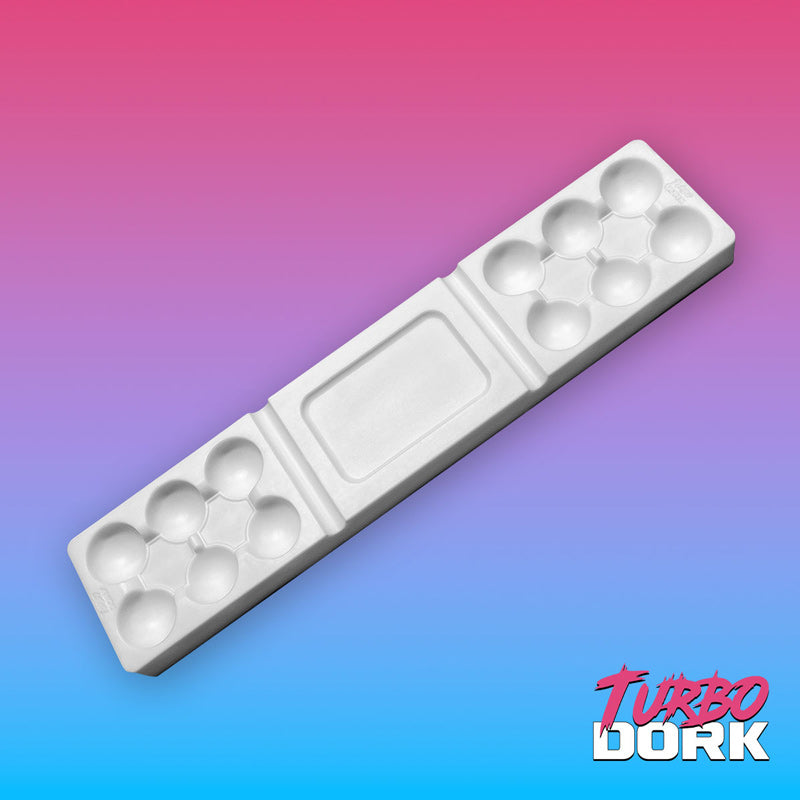 Turbo Dork Large White Silicone Dry Palette