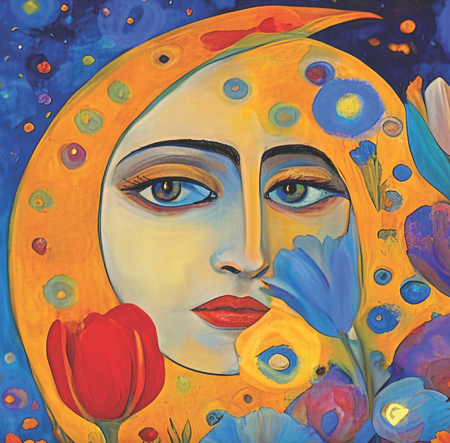 NEW! Moon Garden; 1000-pc Velvet-Touch Jigsaw Puzzle