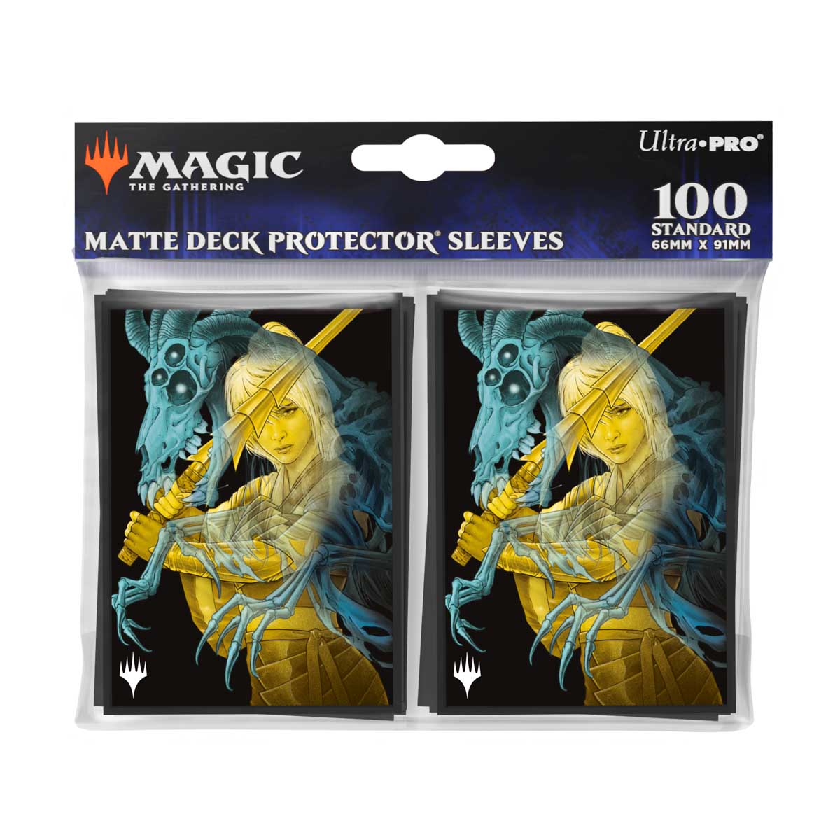 Duskmourn 100ct Deck Protector Sleeves Alt Art Key Character Mythic 1