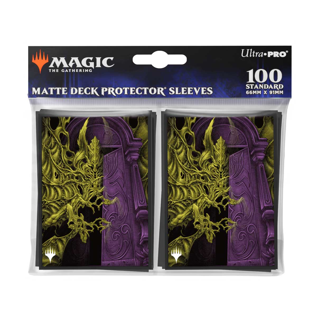 Duskmourn 100ct Deck Protector Sleeves Alt Art Key Character Mythic 4