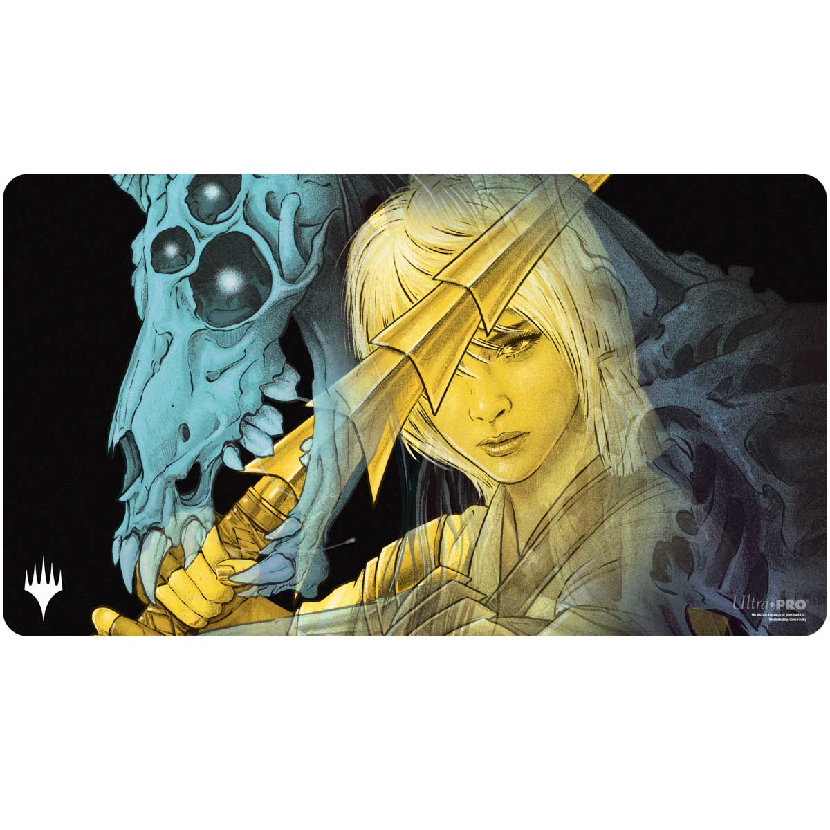 Duskmourn Playmat Alt Art Key Character Mythic 1