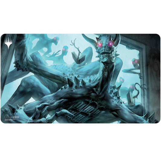 Duskmourn Playmat Mythic Cycle Blue