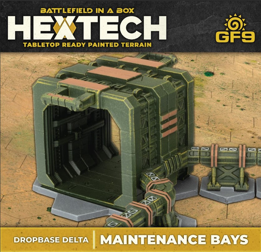 Hextech: Dropbase Delta Maintenance Bays (x8)