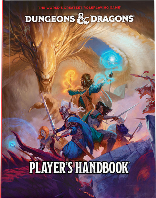 Dungeons & Dragons RPG: Players Handbook Hard Cover (2024)