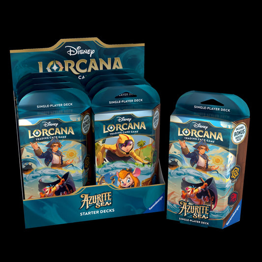 A Seaworhty Crew Disney Lorcana TCG: Azurite Sea - Starter Deck