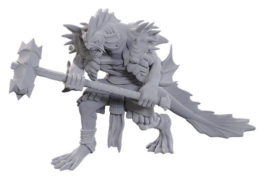 Sahuagin Coral Smasher - Dungeons & Dragons: Nolzur's Marvelous Unpainted Miniatures