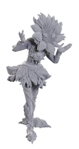 Sunflower Leshy and Fruit Leshy - Pathfinder Battles Deep Cuts Unpainted Miniatures