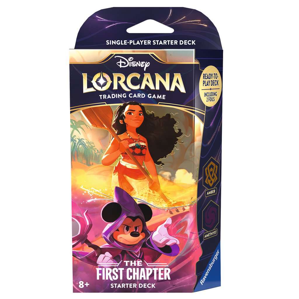 Lorcana First Chapter Starter Deck: Mickey/Moana