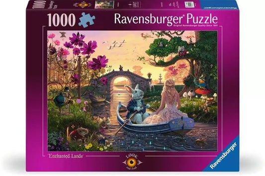 Look & Find Enchanted Lands 1000 pc Puzzle