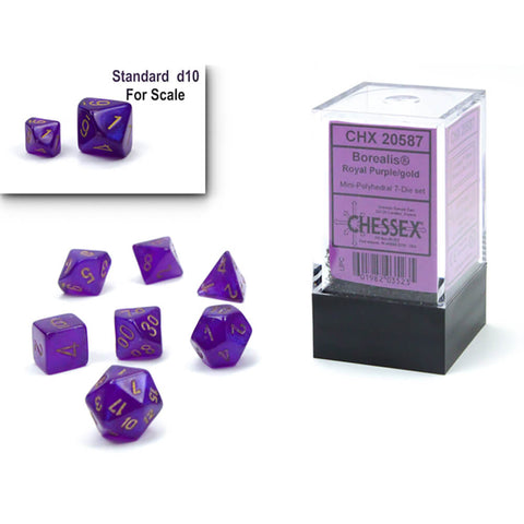 Boreal Mini Royal Purple/gold 7-Die