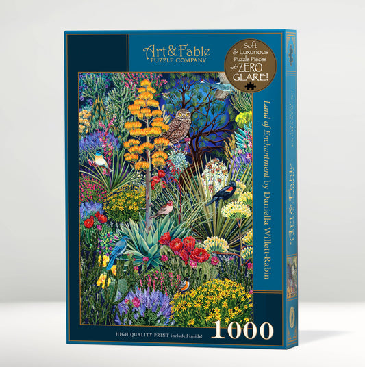 NEW! Land of Enchantment; 1000-pc Velvet-Touch Jigsaw Puzzle