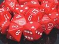 7-Die Set Opaque: Red/White