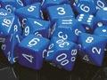 7-Die Set Opaque: Blue/White