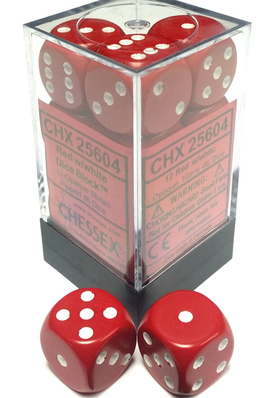 16mm 12d6 Opaque: Red/White