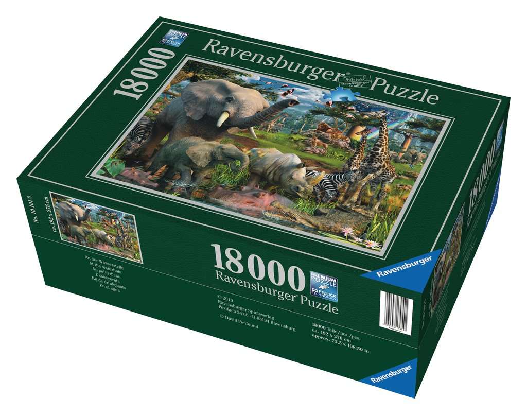 At the Waterhole 18000 pc Puzzle