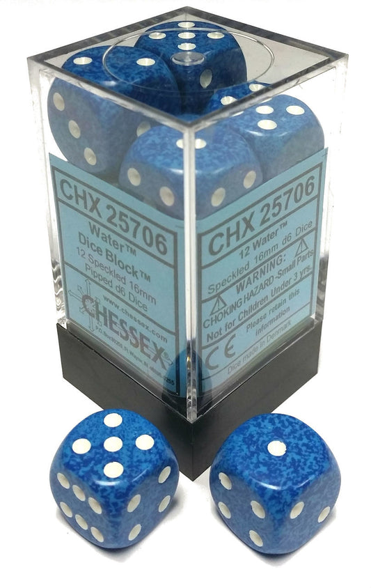 16mm 12d6 Speckled: Water