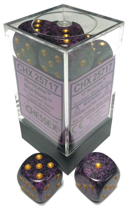 16mm 12d6 Speckled: Hurricane