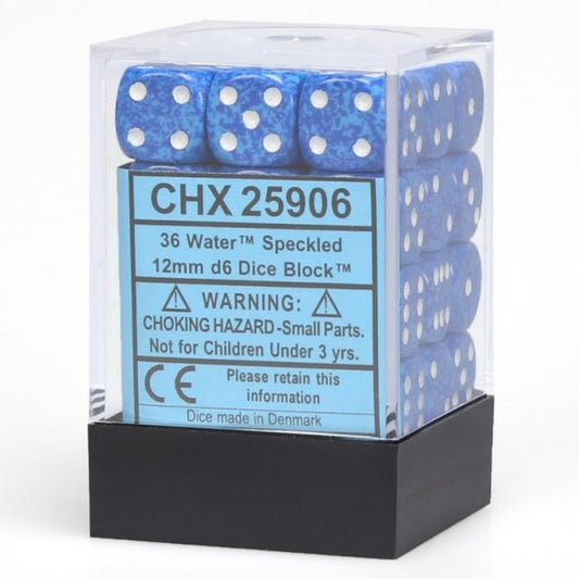 12mm 36d6 Speckled: Water
