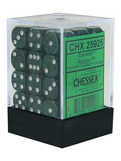 12mm 36d6 Speckled: Recon