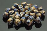 12mm 36d6 Gemini: Blue-Gold/White