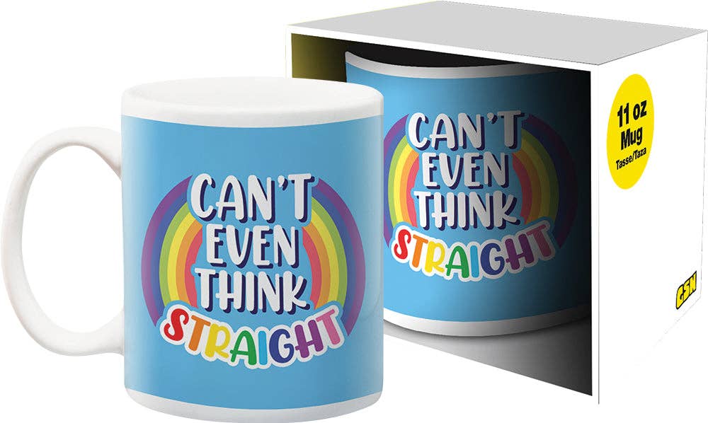 Pride - Can't Think Boxed Mug (11oz)