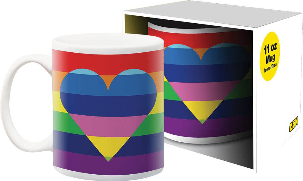 Pride Heart 11oz Boxed Mug