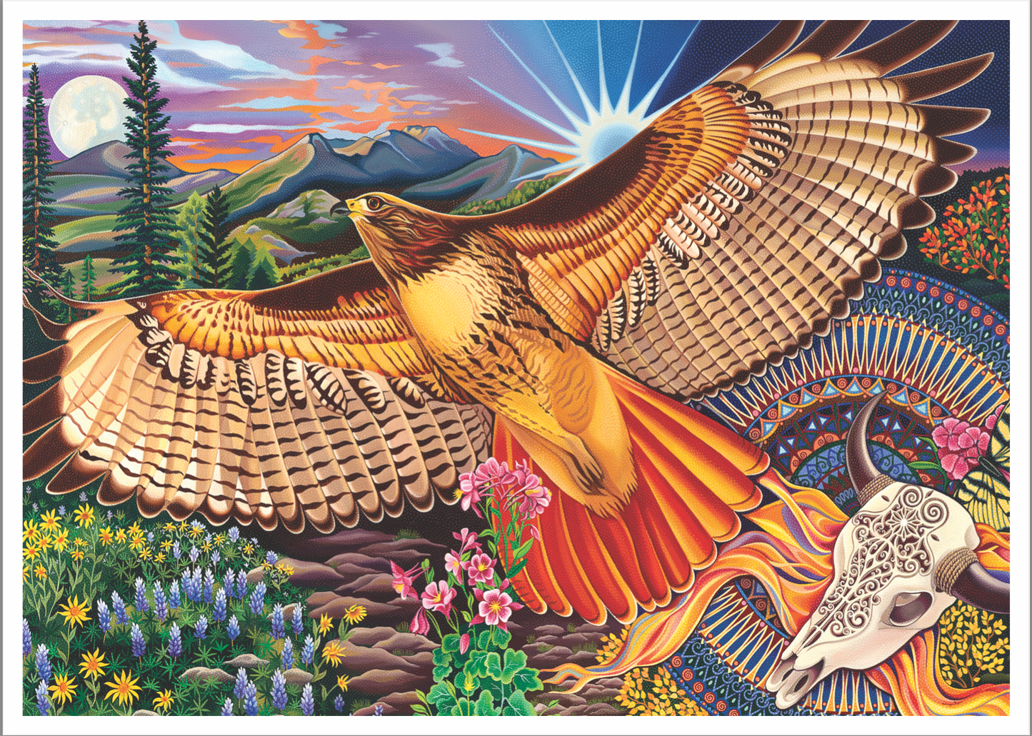NEW! Anka Rising; 1000-pc Velvet-Touch Jigsaw Puzzle