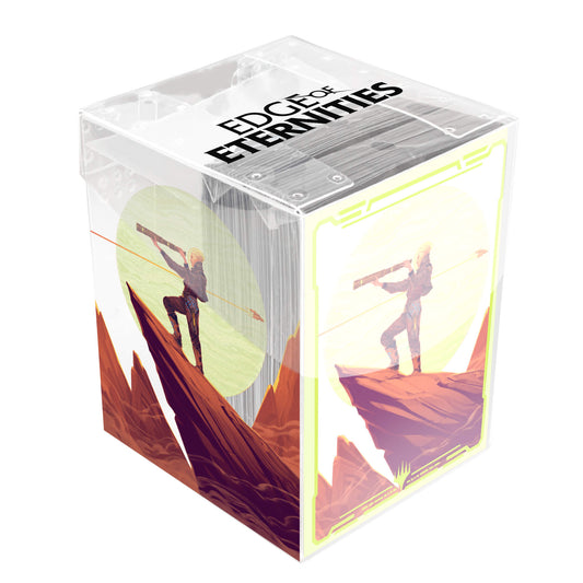 Key Character Mythic  -  Deck Protectors in Clear Box: MTG- Edge of Eternities