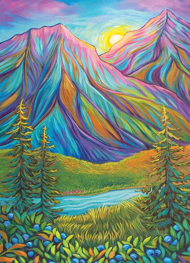 Secret Solstice 500-Piece Puzzle by Amanda Rose Warren
