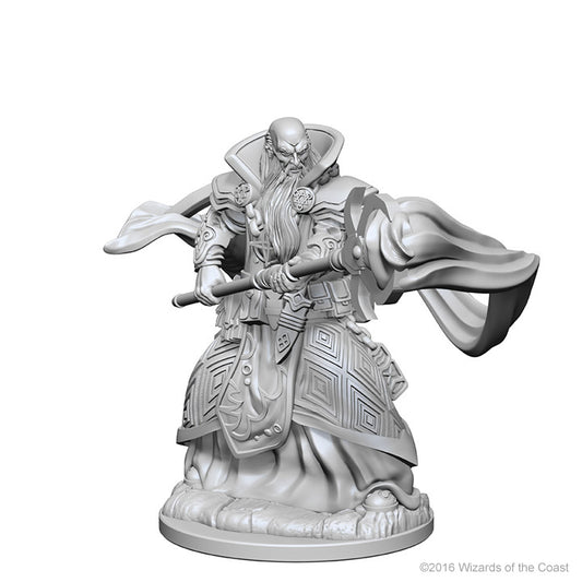 Human Male Wizard Dungeons & Dragons: Nolzur's Marvelous Unpainted Miniatures