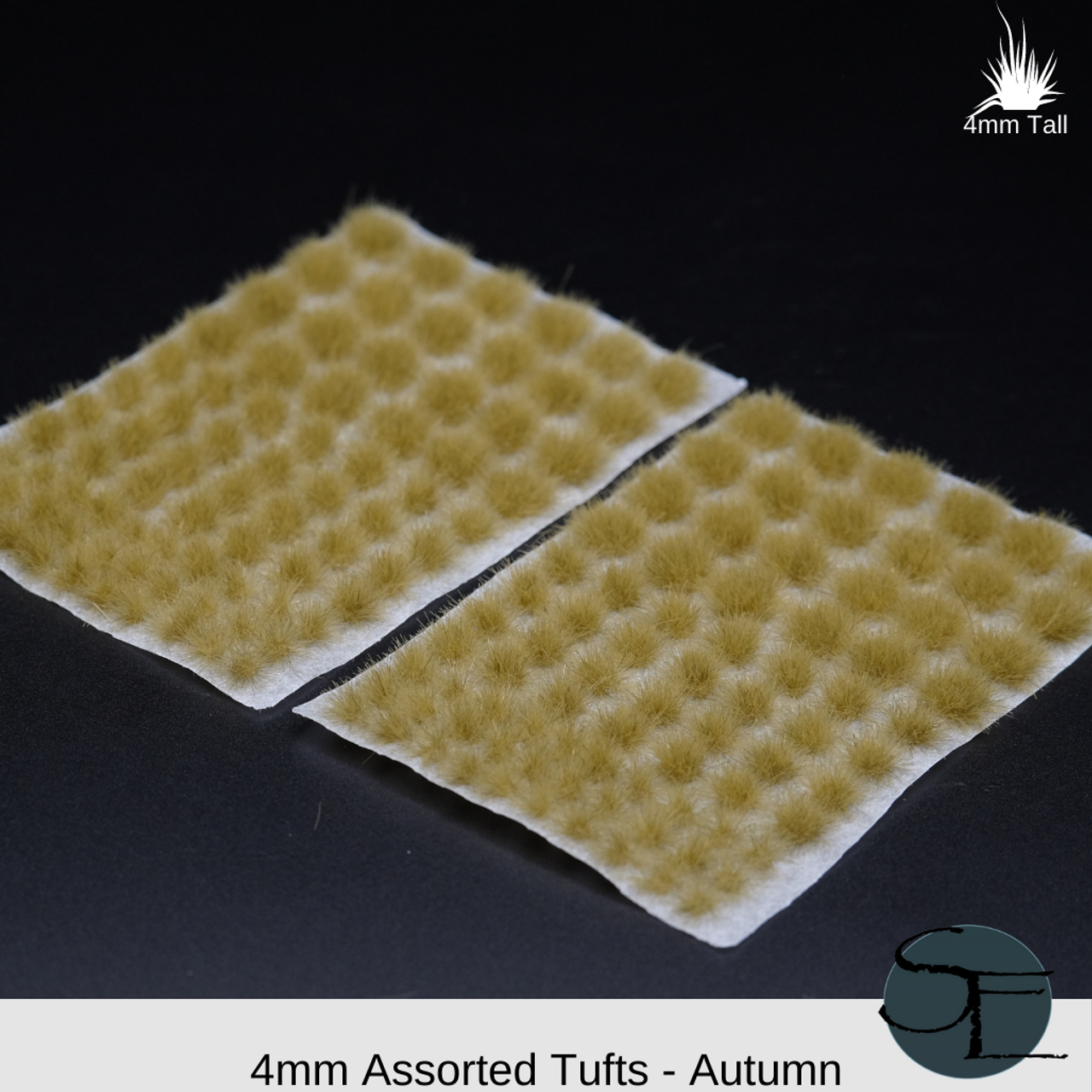 4mm Autumn Natural Tufts