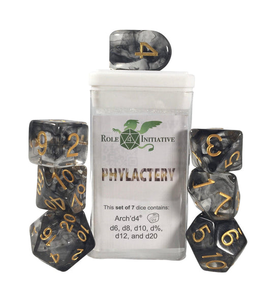 7 dice diff Phylactery