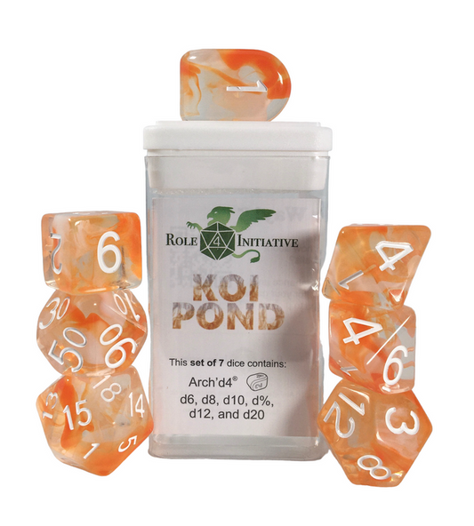 7 dice diff Koi Pond