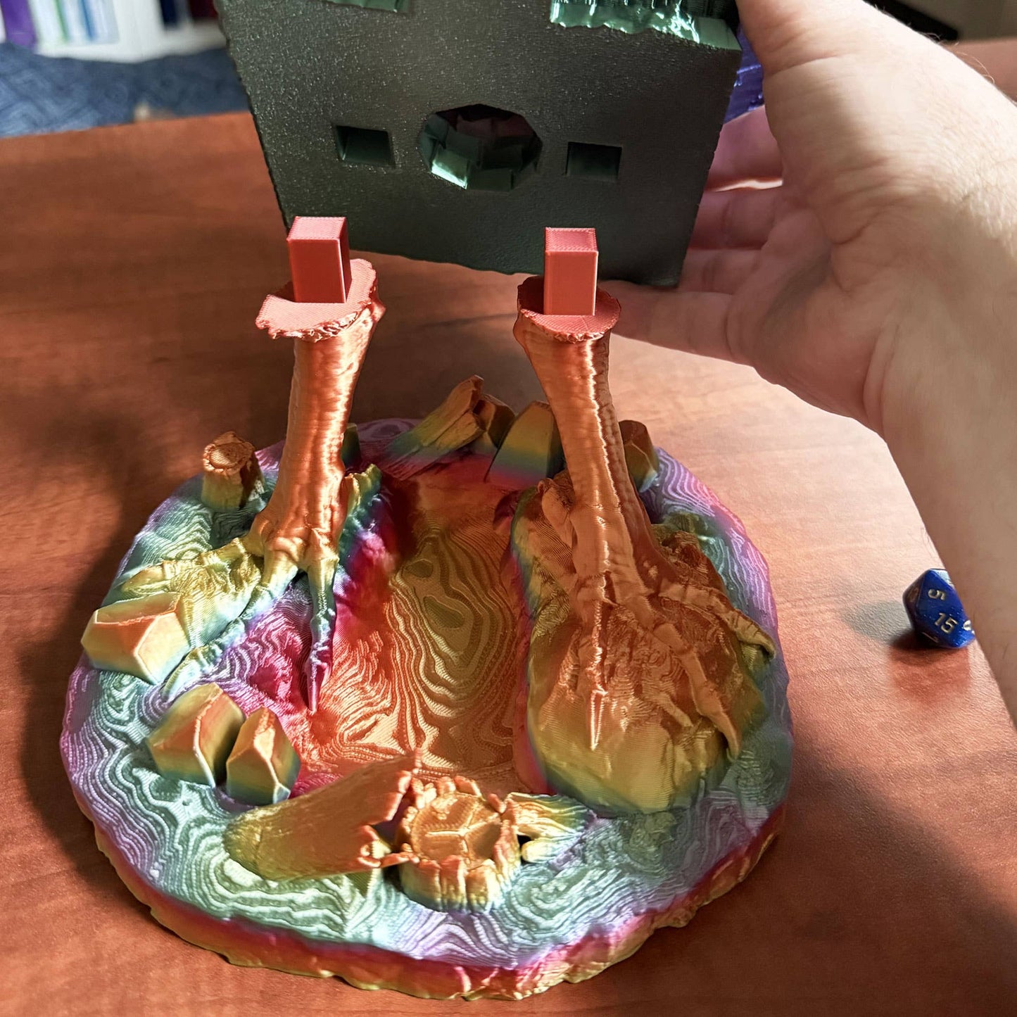 Baba Yaga Hut Dice Tower | TTRPG, D&D, Pathfinder, CoC