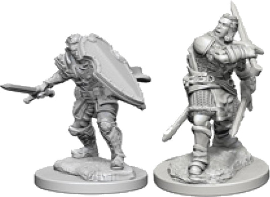 Human Paladin Dungeons & Dragons: Nolzur's Marvelous Unpainted Miniatures