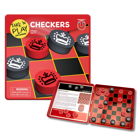 Take N Play Anywhere - Checkers - Magnetic Travel Game