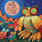 Alpine Owls, 500-pc Velvet-Touch Jigsaw Puzzle