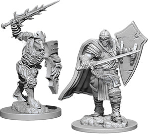 Death Knight & Helmed Horror Dungeons & Dragons: Nolzur's Marvelous Unpainted Miniatures