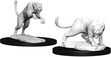 Panther & Leopard  Dungeons & Dragons: Nolzur's Marvelous Unpainted Miniatures