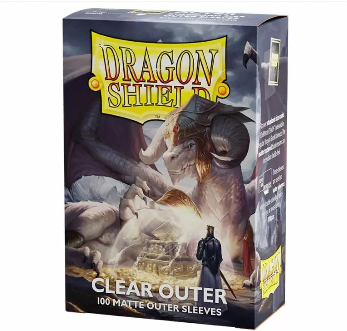 Outer Sleeves - Matte Clear Dragon Shields