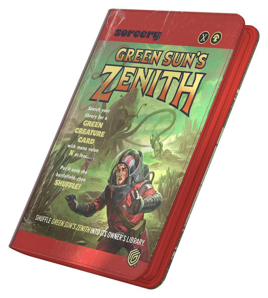 Green Sun's Zenith 18 Pocket Binder Zipfolio Edge of Eternities