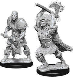 Male Goliath Barbarian Dungeons & Dragons: Nolzur's Marvelous Unpainted Miniatures