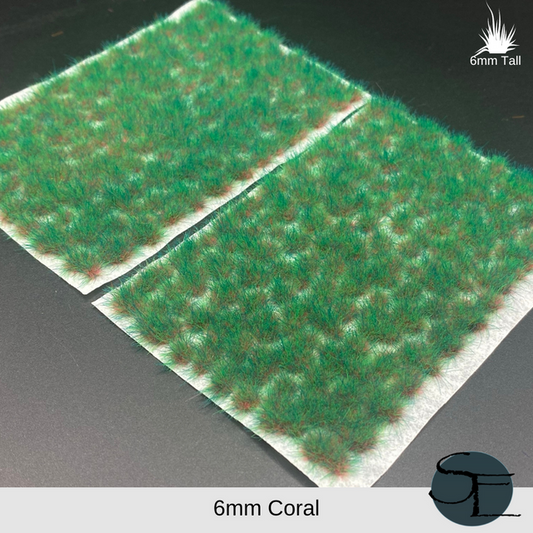 6mm Coral NaturalTufts