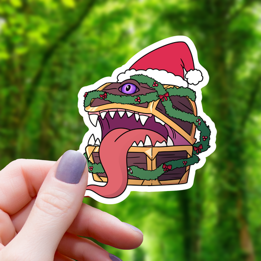 Holiday Festive Mimic Sticker - 3"