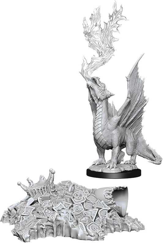 Gold Dragon Wyrmling & Small  Dungeons & Dragons: Nolzur's Marvelous Unpainted Miniatures