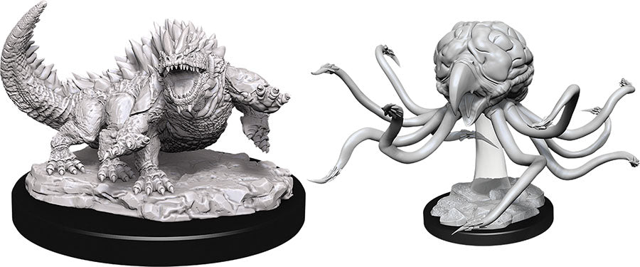 Grell & Basilisk Dungeons & Dragons: Nolzur's Marvelous Unpainted Miniatures