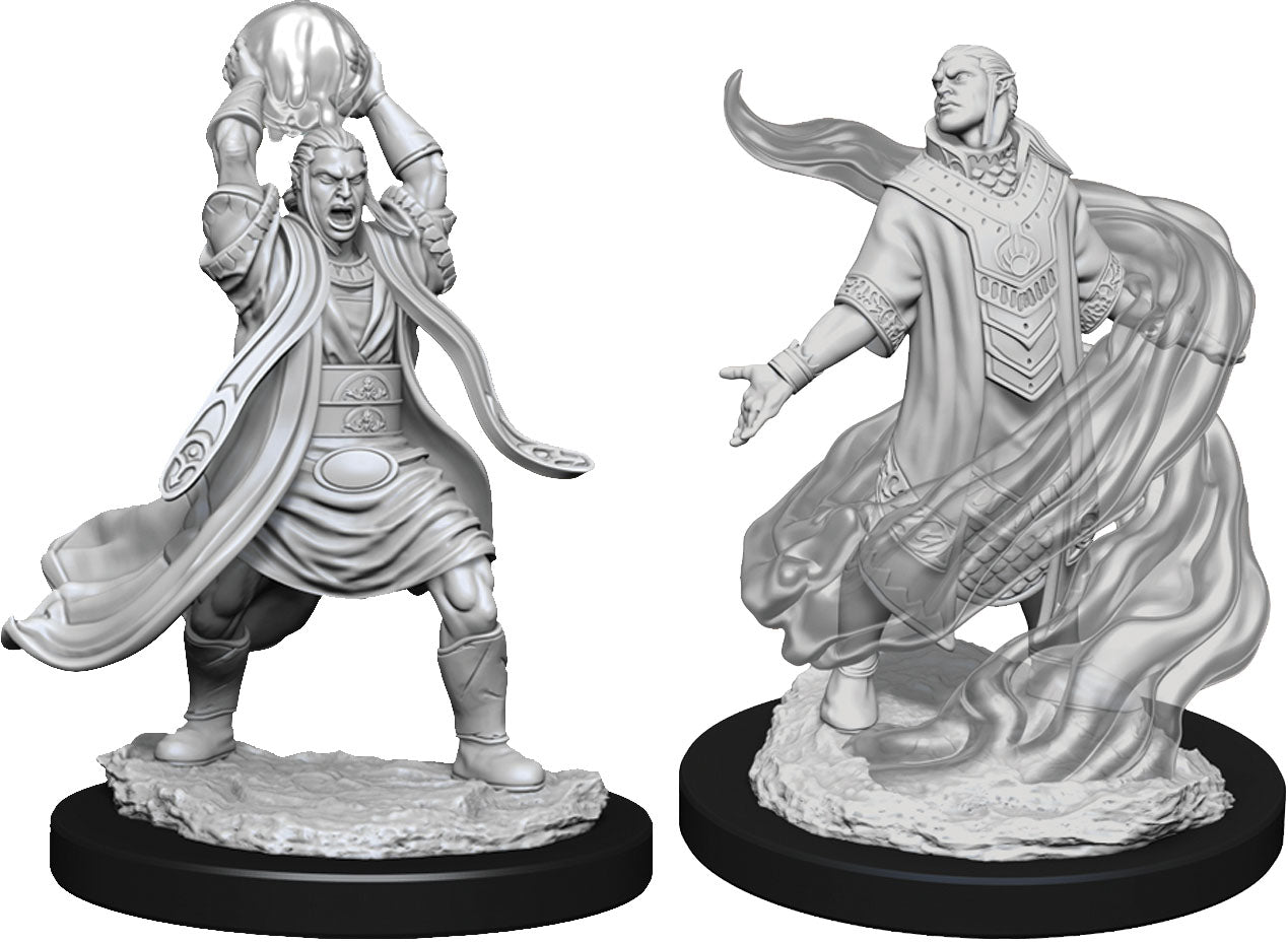 Male Elf Sorcerer Dungeons & Dragons: Nolzur's Marvelous Unpainted Miniatures