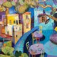 Twilight in Umbria; 500-pc Velvet-Touch Jigsaw Puzzle